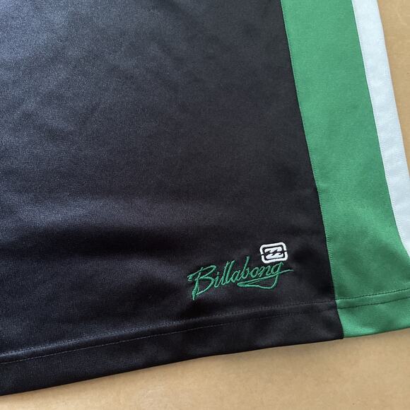 Vintage Billabong Hawaii Basketball Jersey Black/Green Dazzle Y2K Surf Large - Picture 12 of 15